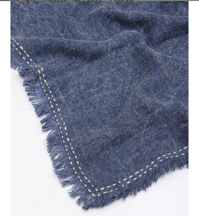 Stonewashed Linen Throw Blanket 52x68