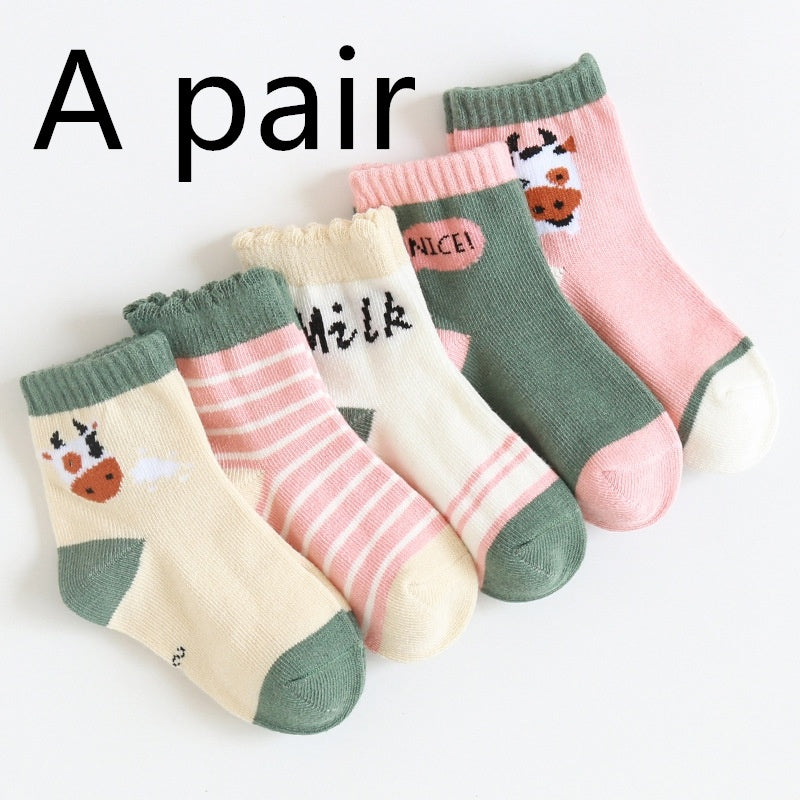 Fun Cartoon Pattern Stockings