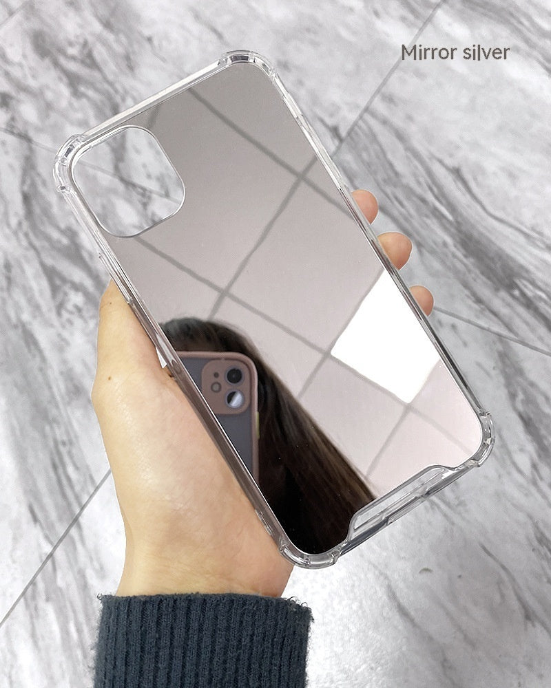 Coque de téléphone réfléchissante avec finition miroir
