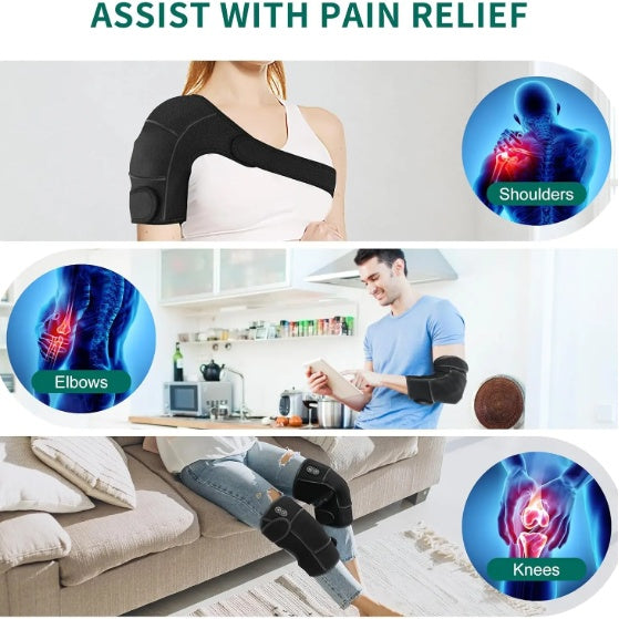 Heated Knee Massager Cordless Pad