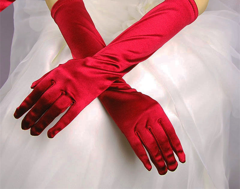 Gants de mariée pour mariage et banquet