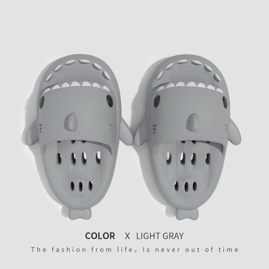 Shark Slippers Damen Schnelltrocknende Pantoletten