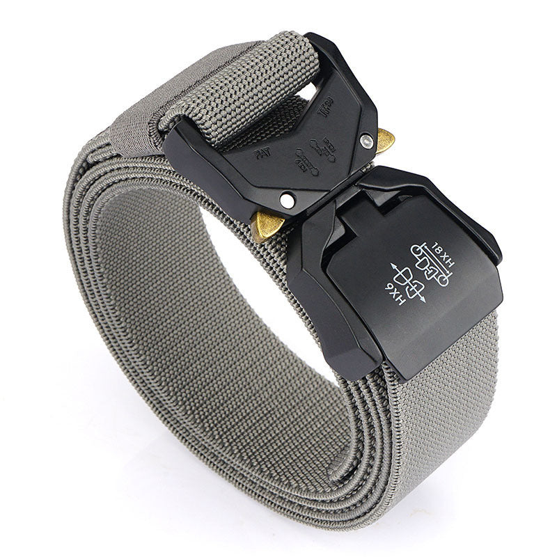 Elastic Woven Outdoor Tactical Belt