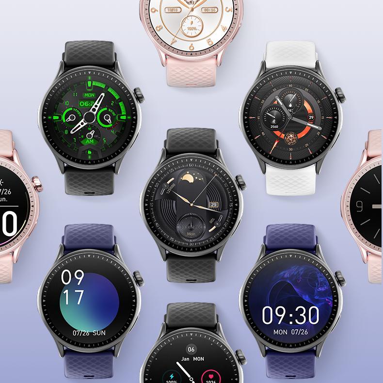 Round HD Fitness Smartwatch
