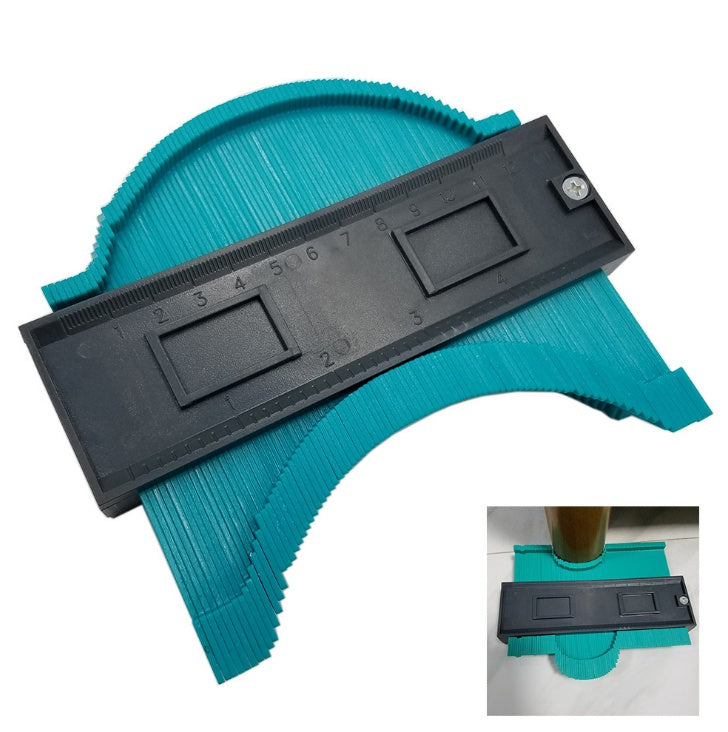 Radial Ruler Contour Profile Gauge Tool