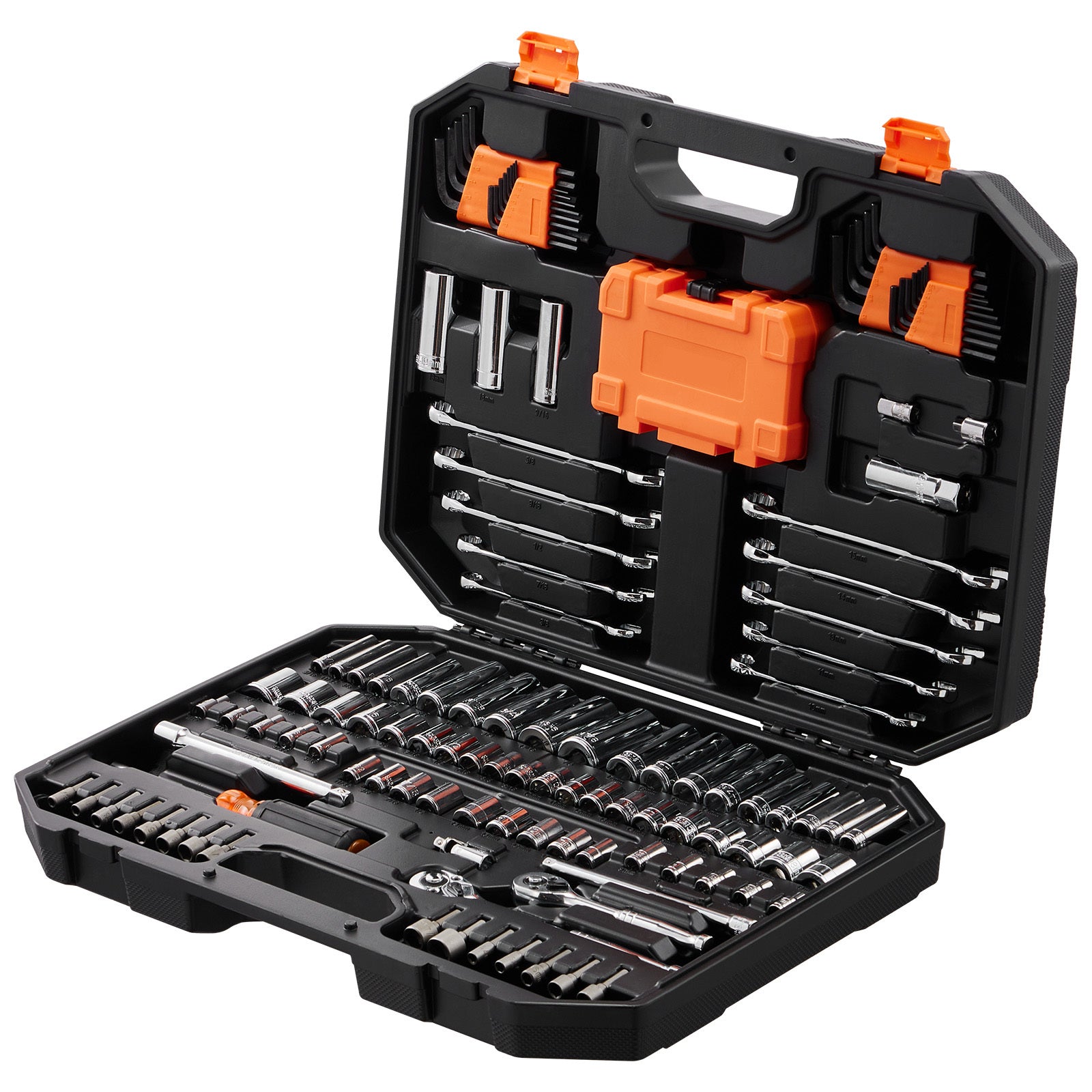 VEVOR 145-Piece Mechanics Tool & Socket Set
