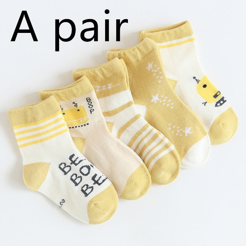 Fun Cartoon Pattern Stockings