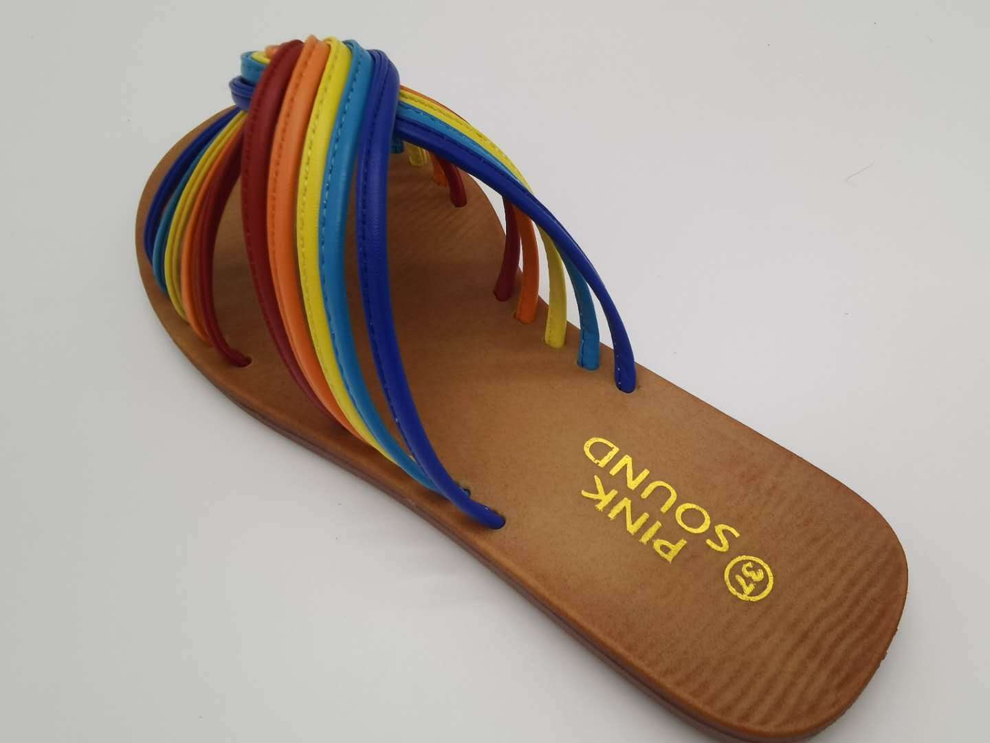 Women’s Colorful Rainbow Sandals