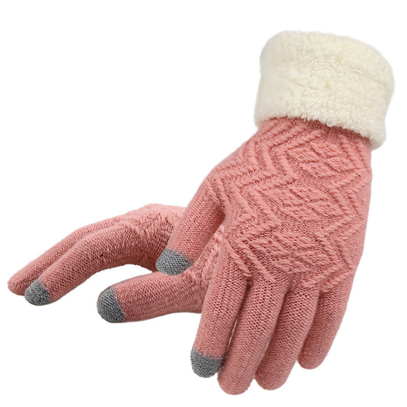 Cozy Winter Knitted Gloves