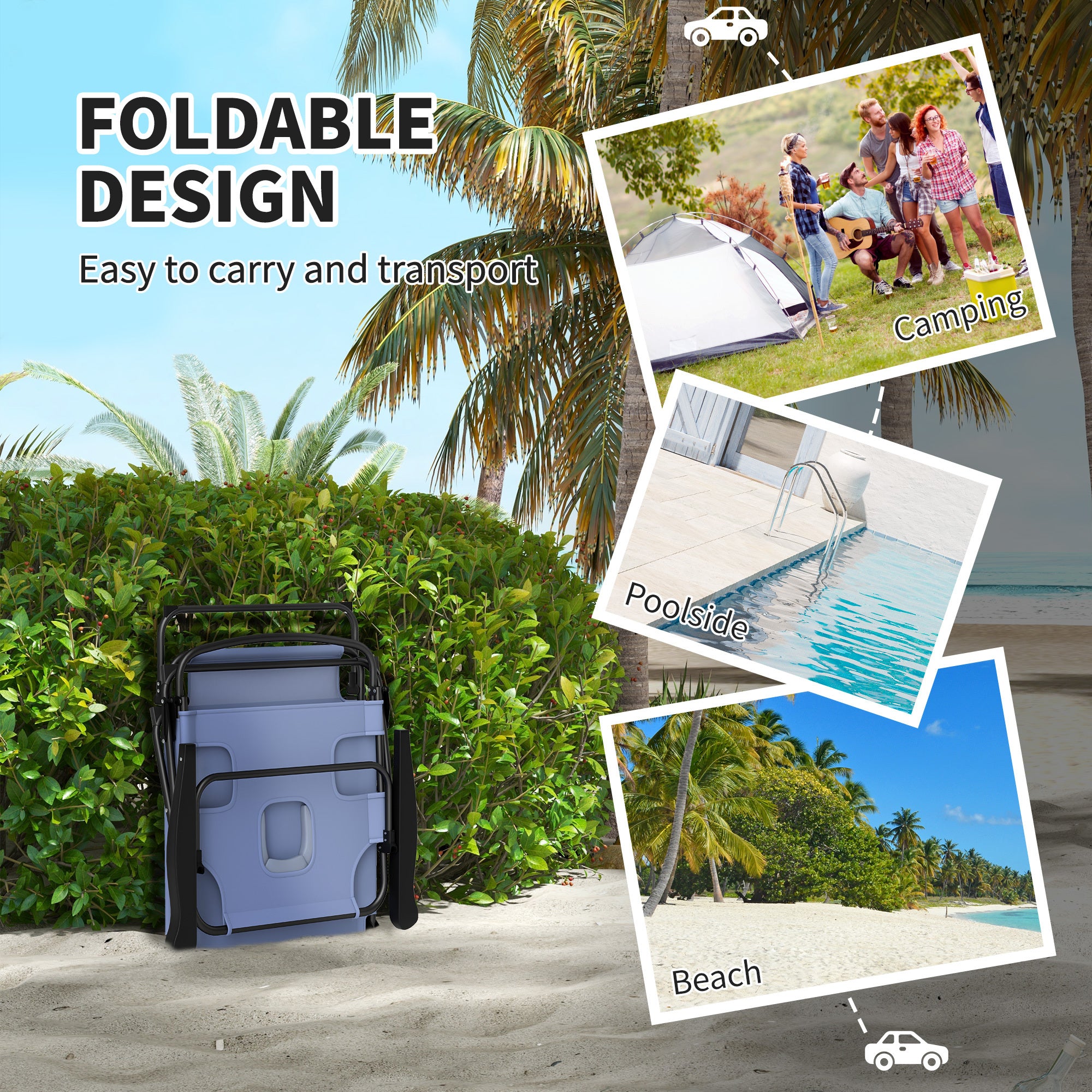 Lounge Beach Chairs – Weekday Shipping Only