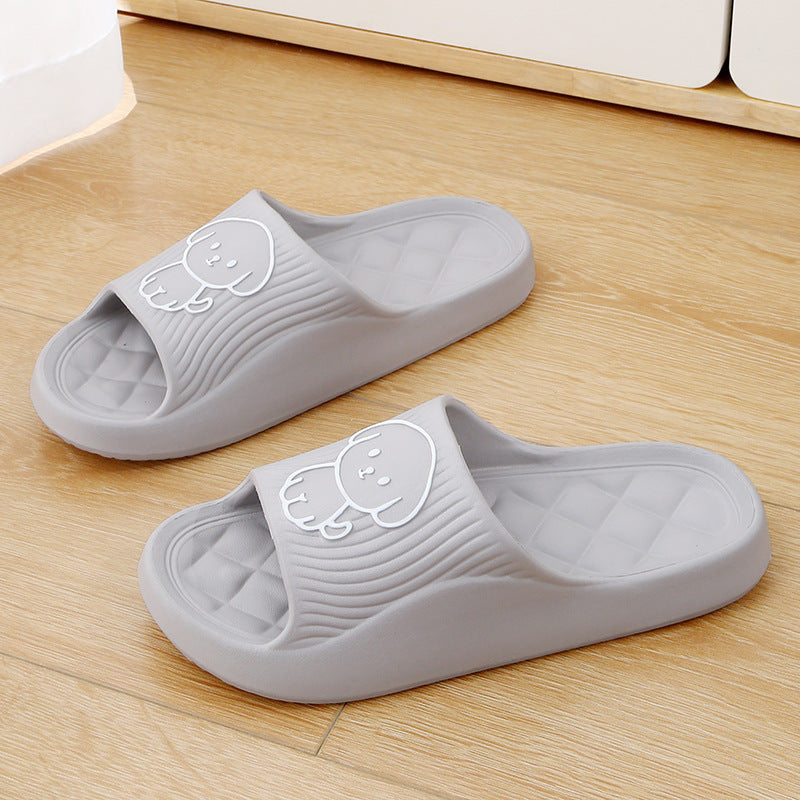 Cartoon Dog Non-Slip House Slippers