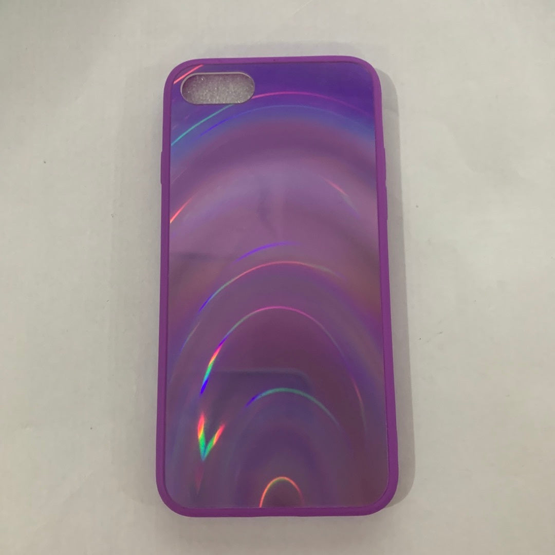 Coque de téléphone miroir arc-en-ciel