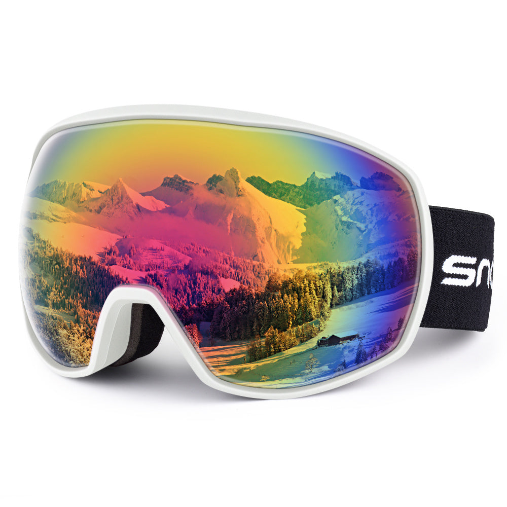 Lunettes de ski antibuée double couche