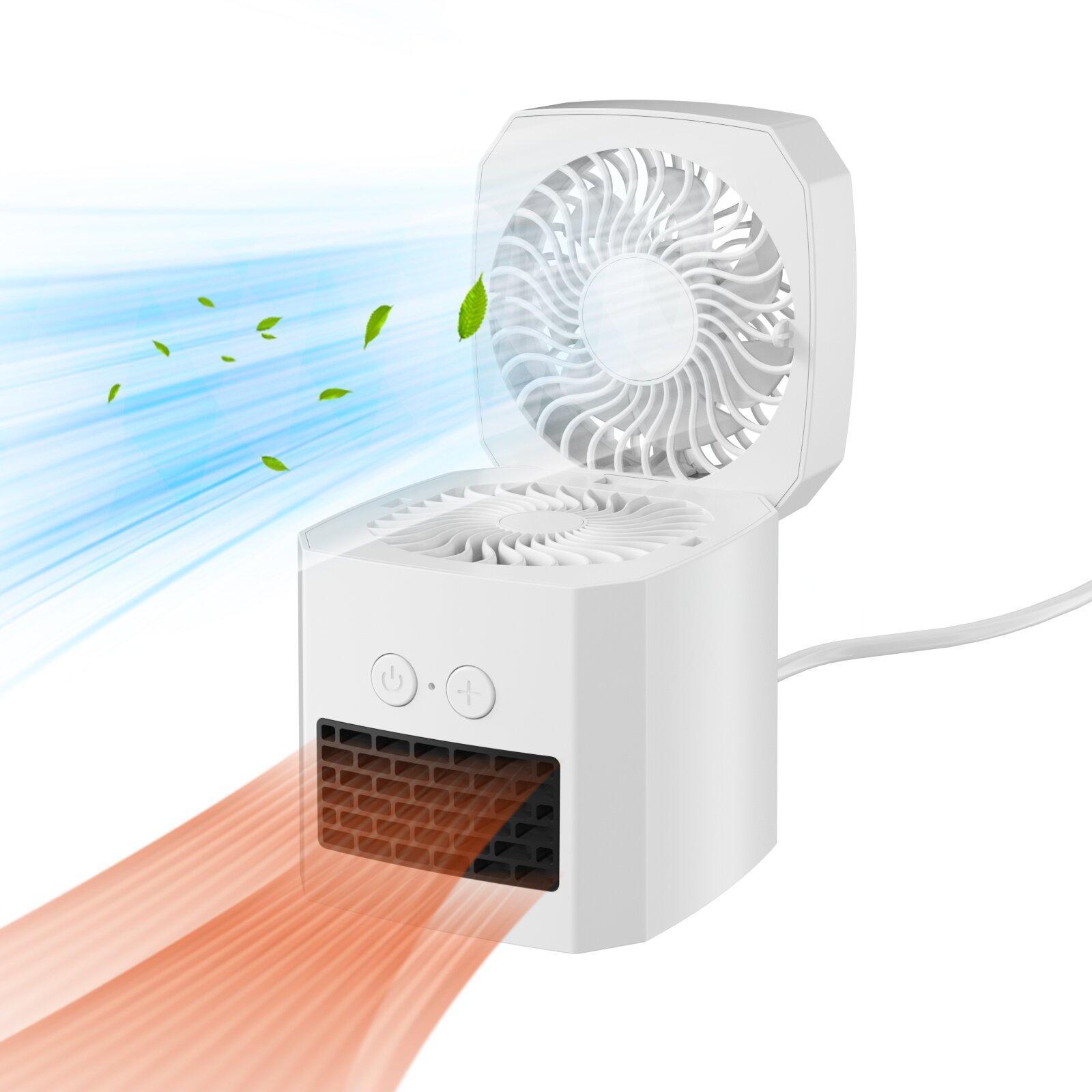Dual Cooling & Heating Fan for Home Comfort