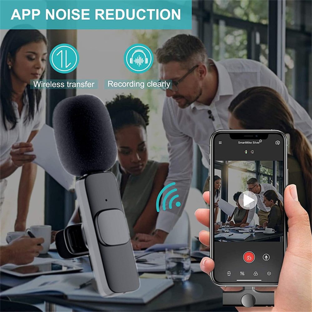 Wireless Lavalier Mic Portable Mini Mic