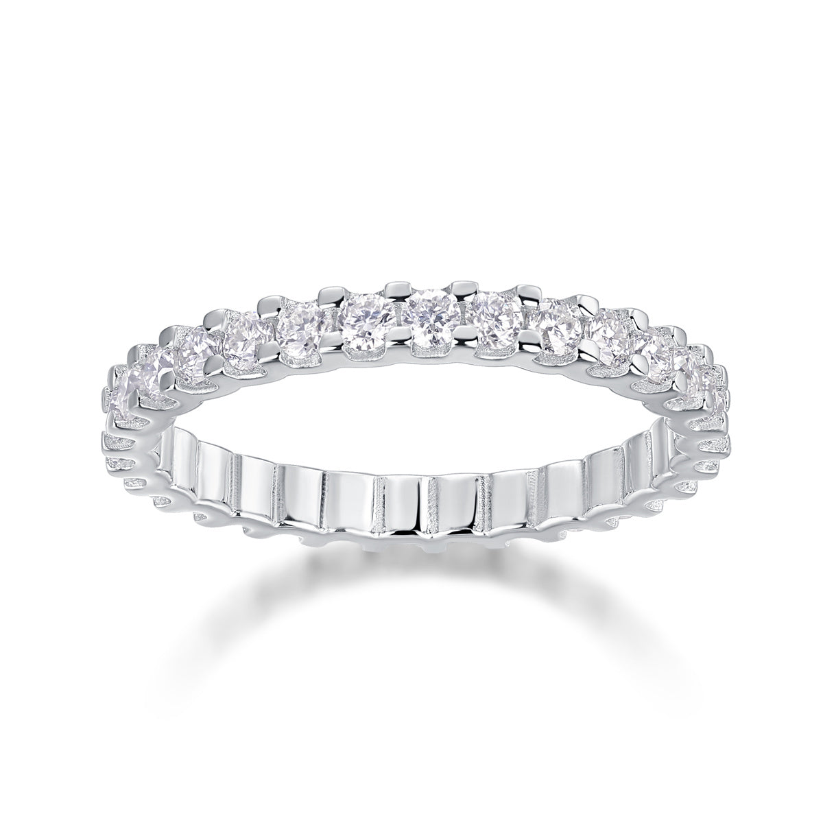 Wish Moissanite Silber Diamant Ring