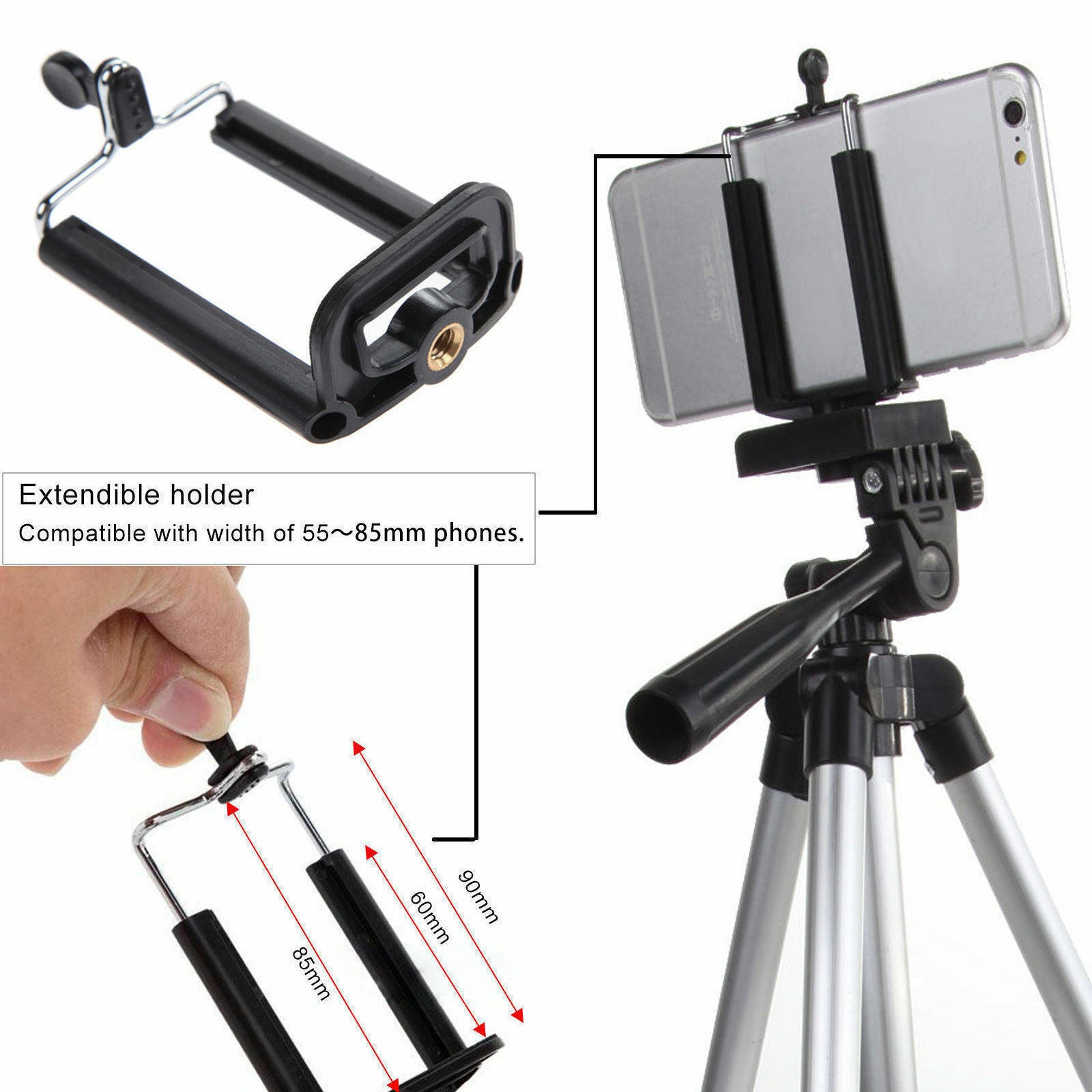 Professional Tripod Stand for Phone & Camera