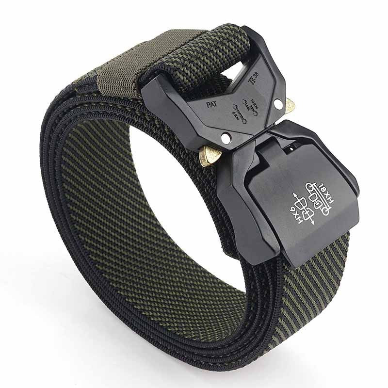 Elastic Woven Outdoor Tactical Belt