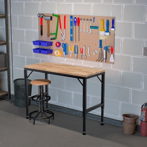 48" Adjustable Heavy Duty Garage Workbench