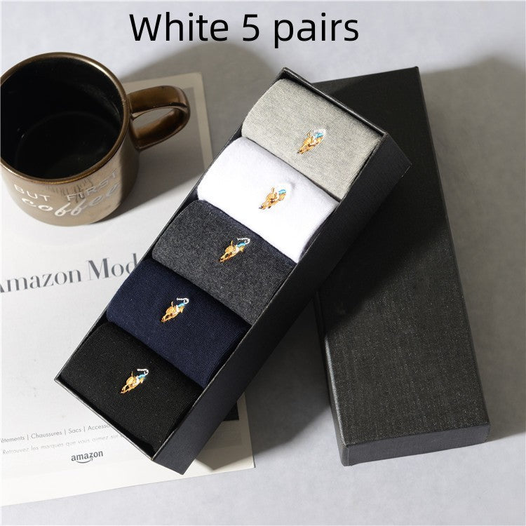 Chaussettes en coton quatre saisons pour hommes