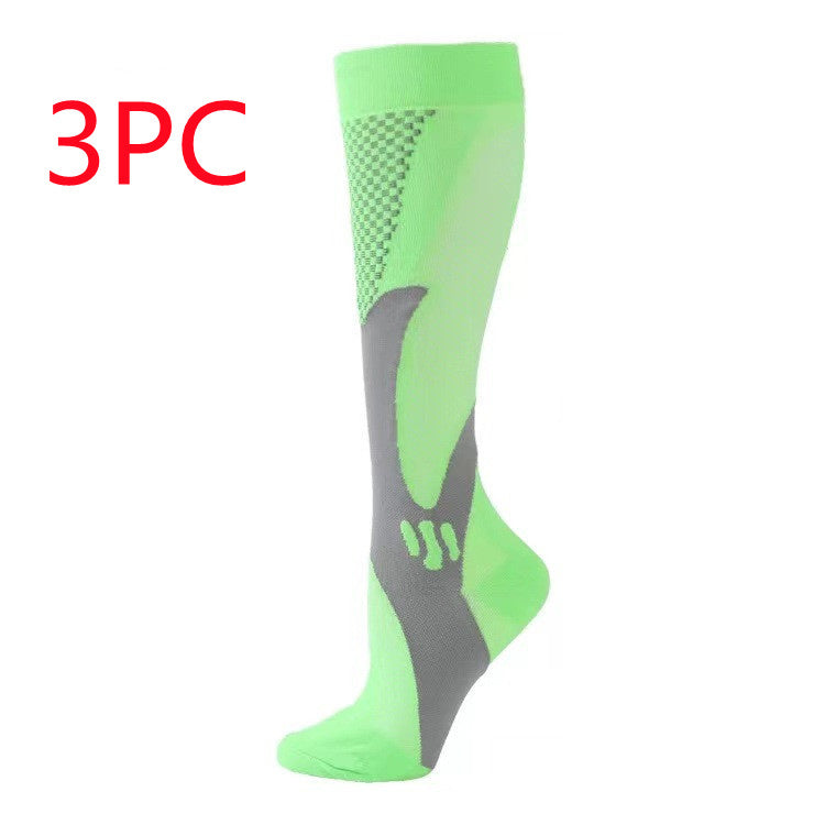 Chaussettes de compression élastiques pour le sport