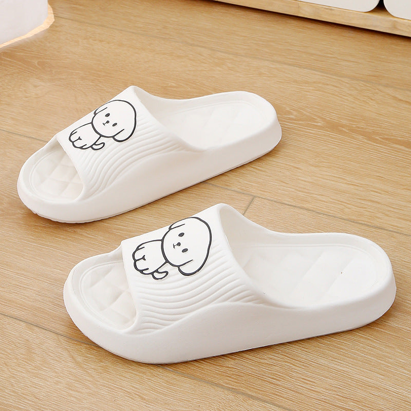 Cartoon Dog Non-Slip House Slippers