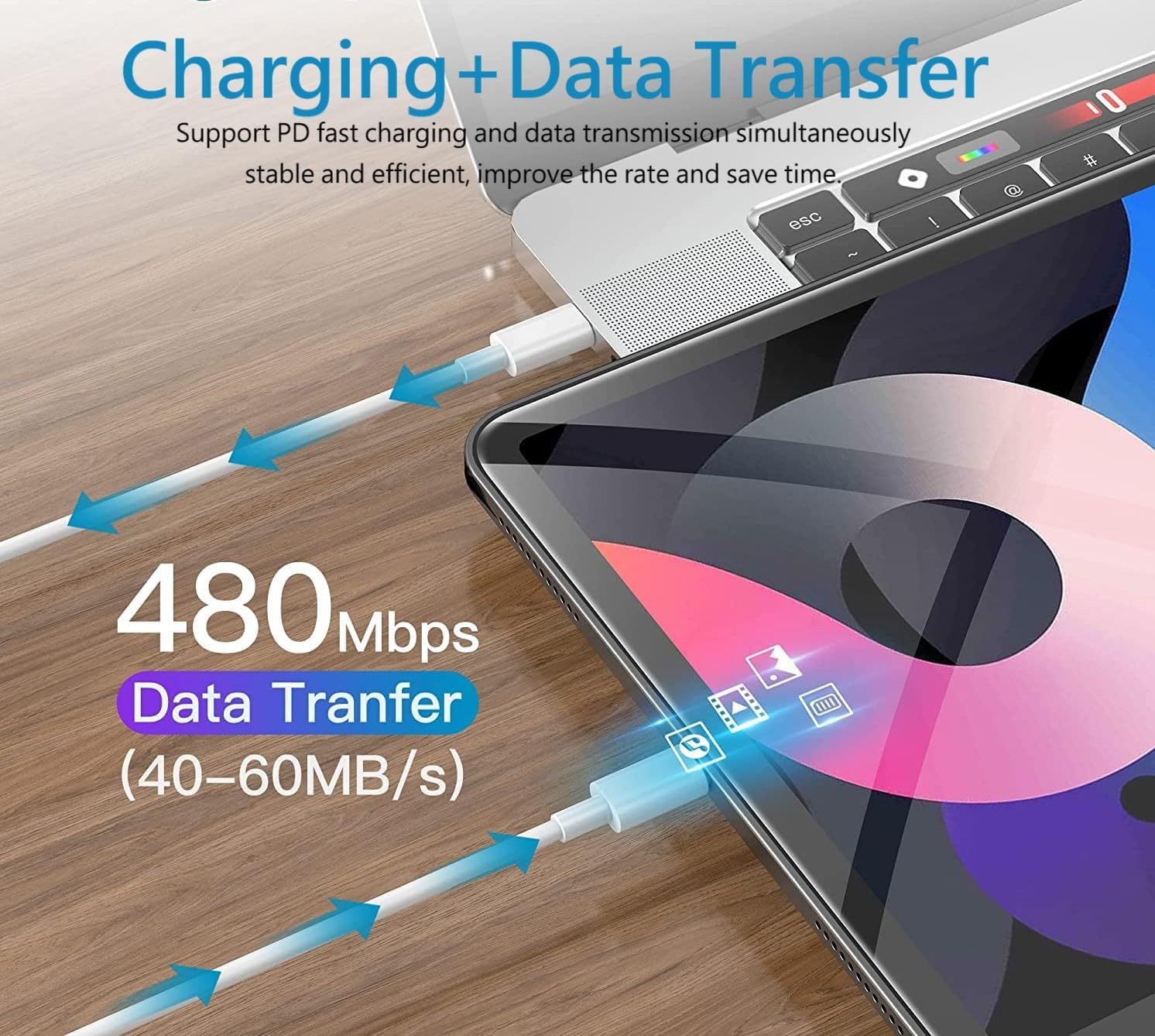 Cube Phone Charger 2-Pack with Cable