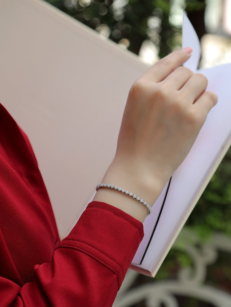 Elegant S925 Diamond Bracelet