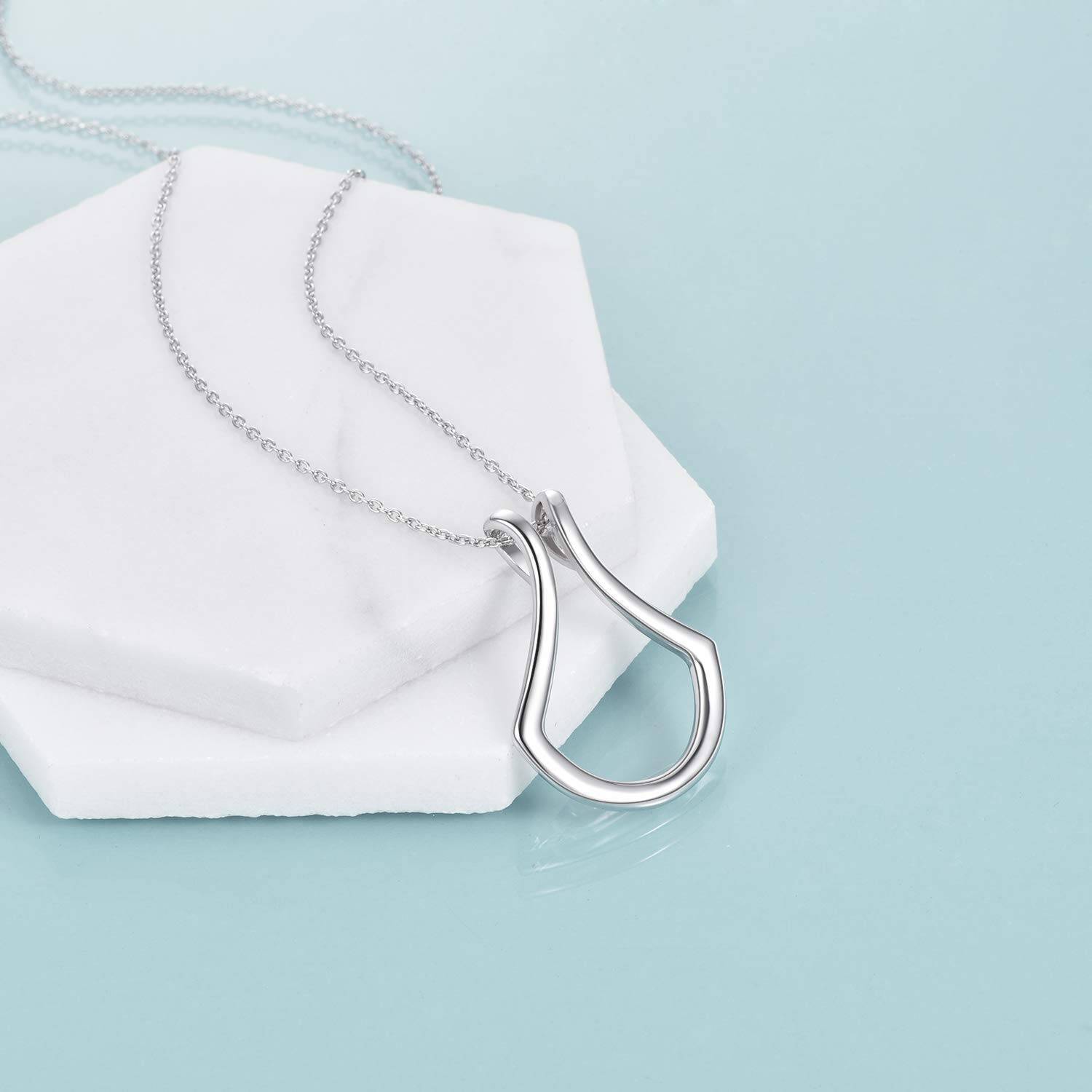 Ringhalter aus Sterlingsilber