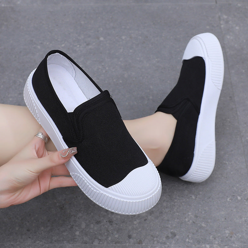 Women's Thick-Soled Soft Low-Top Shoes