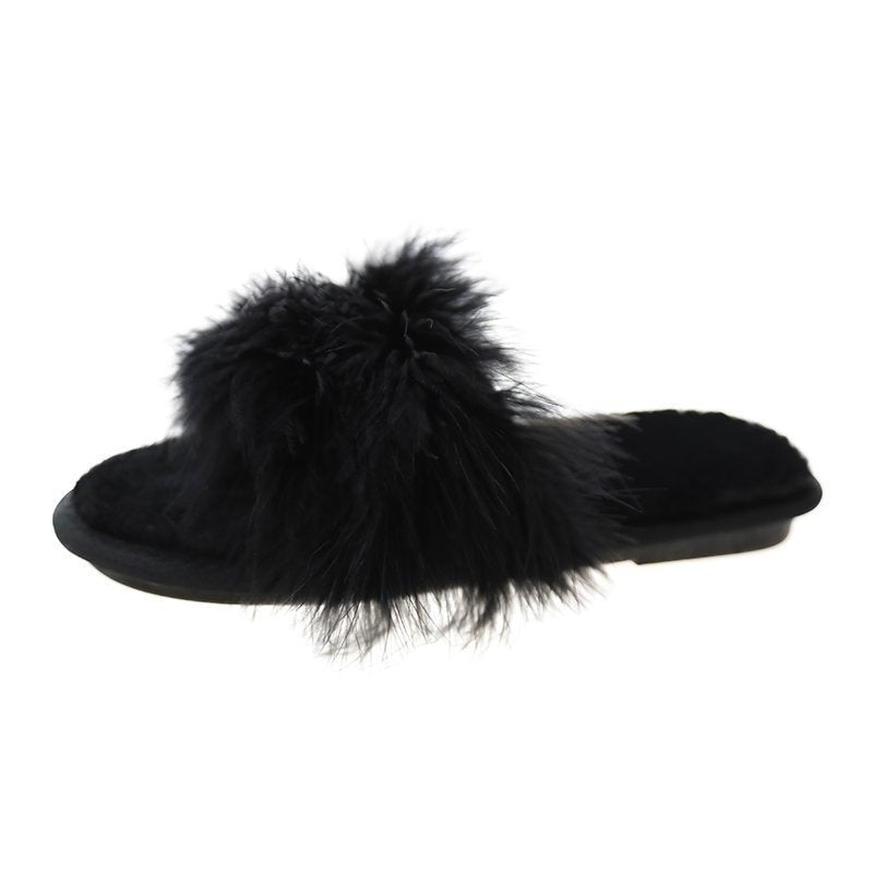 Women's Outdoor Furry Casual Sandals