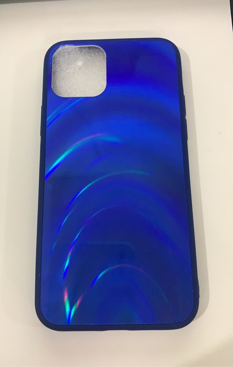 Coque de téléphone miroir arc-en-ciel