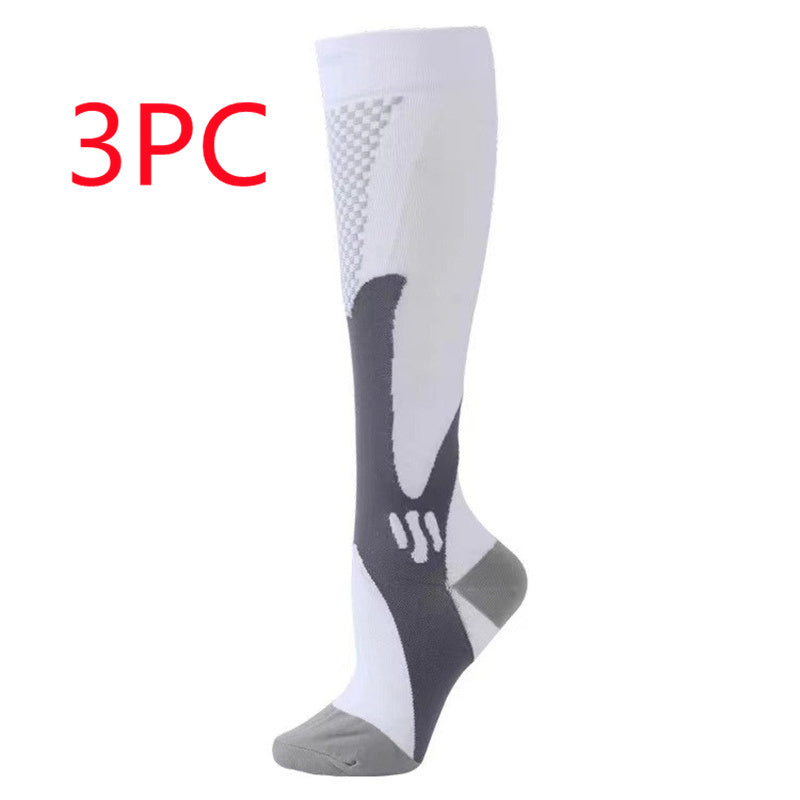 Chaussettes de compression élastiques pour le sport