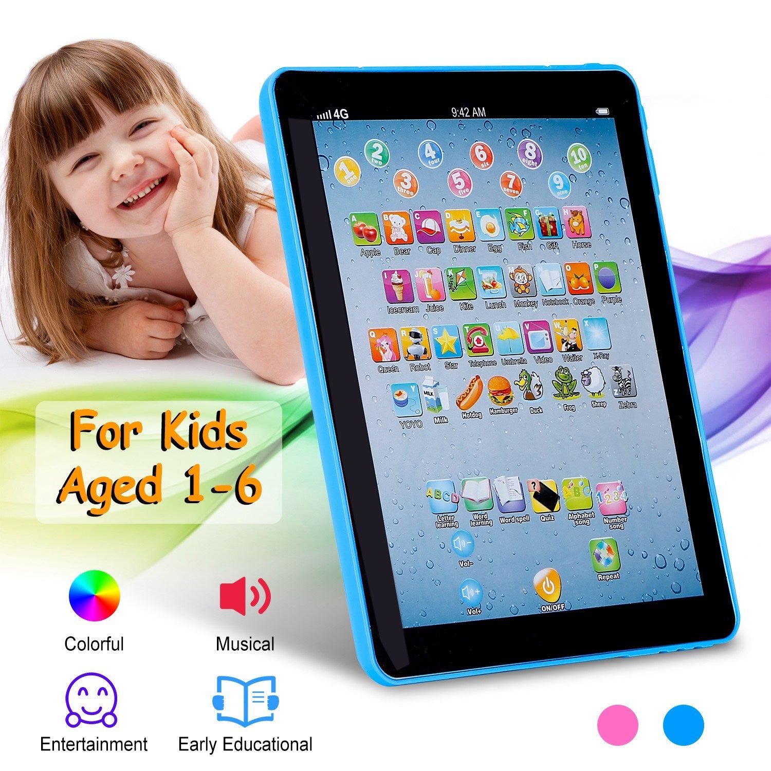 Baby Learning Tablet for Toddlers