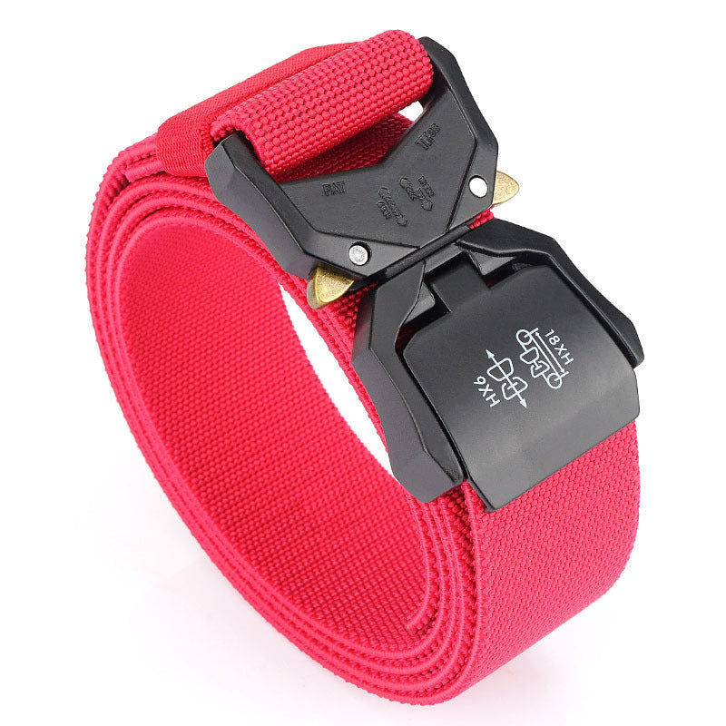 Elastic Woven Outdoor Tactical Belt
