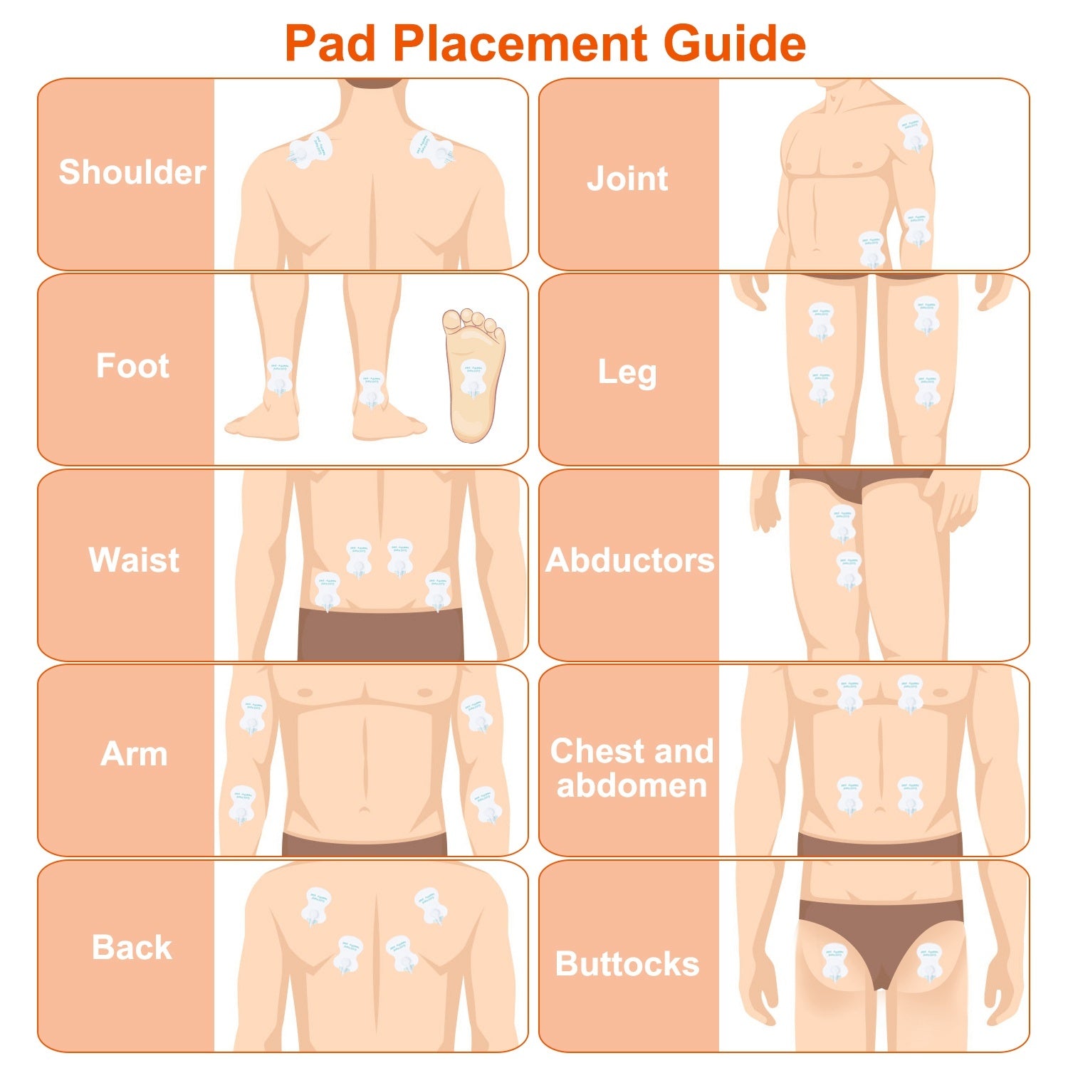 Electric Muscle Stimulator TENS Unit