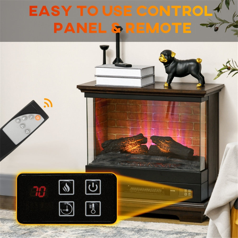 1400W Electric Fireplace Heater