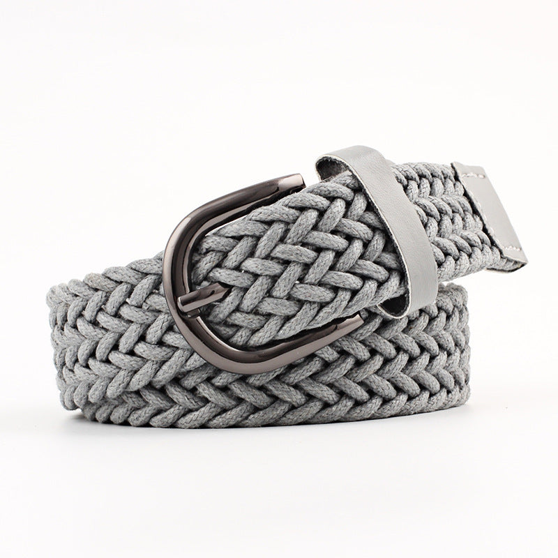 Cotton Linen Wide Girdle Waist Belt