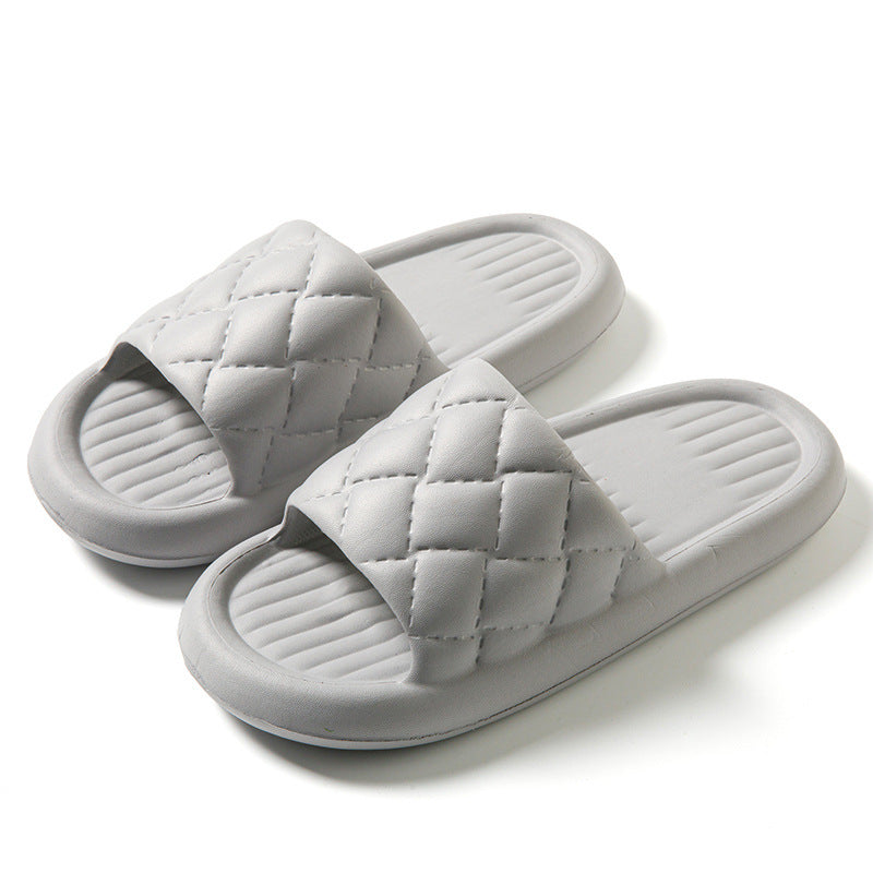 Rhombus Non-Slip Lightweight Slippers
