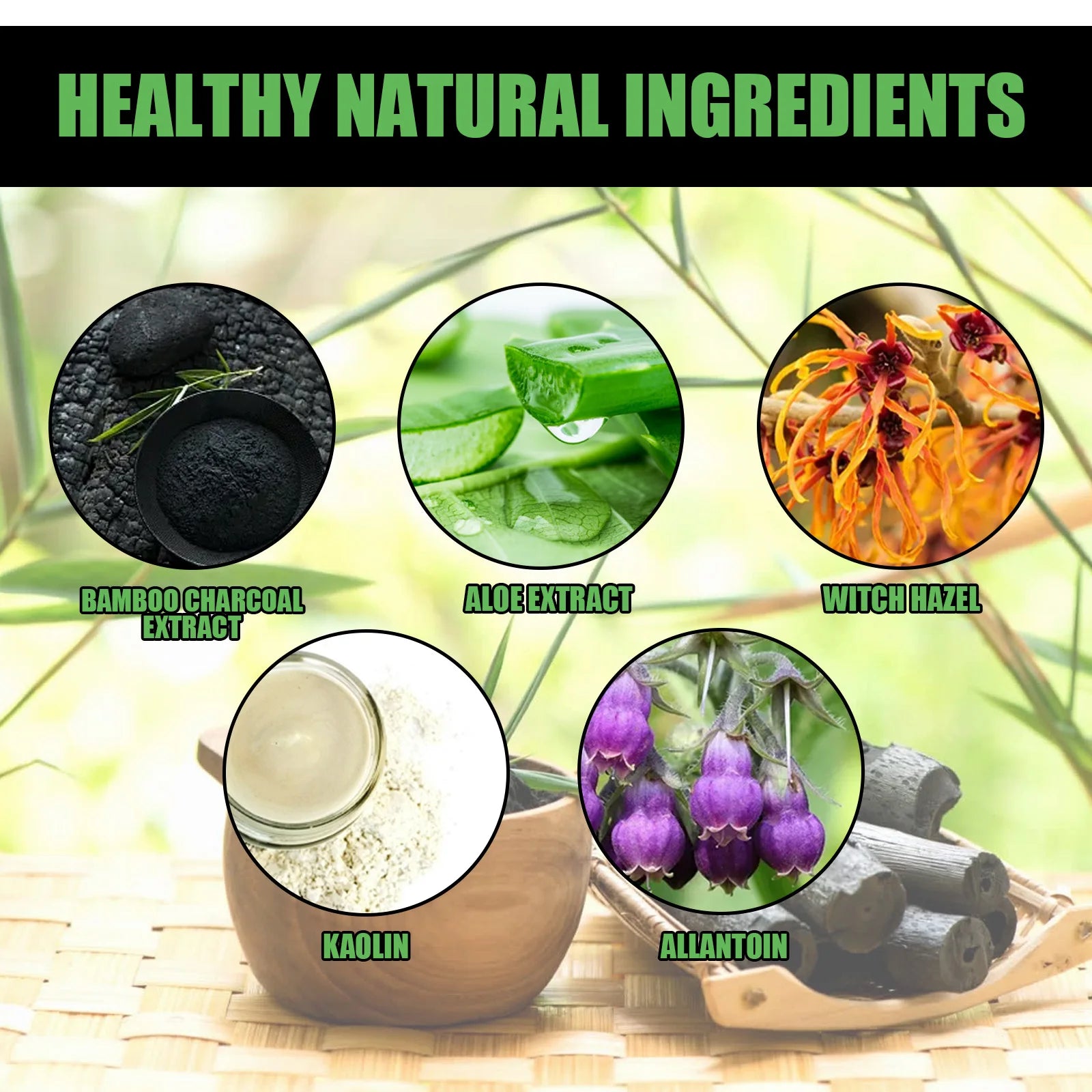 Eelhoe Bamboo Charcoal Facial Mask 60g