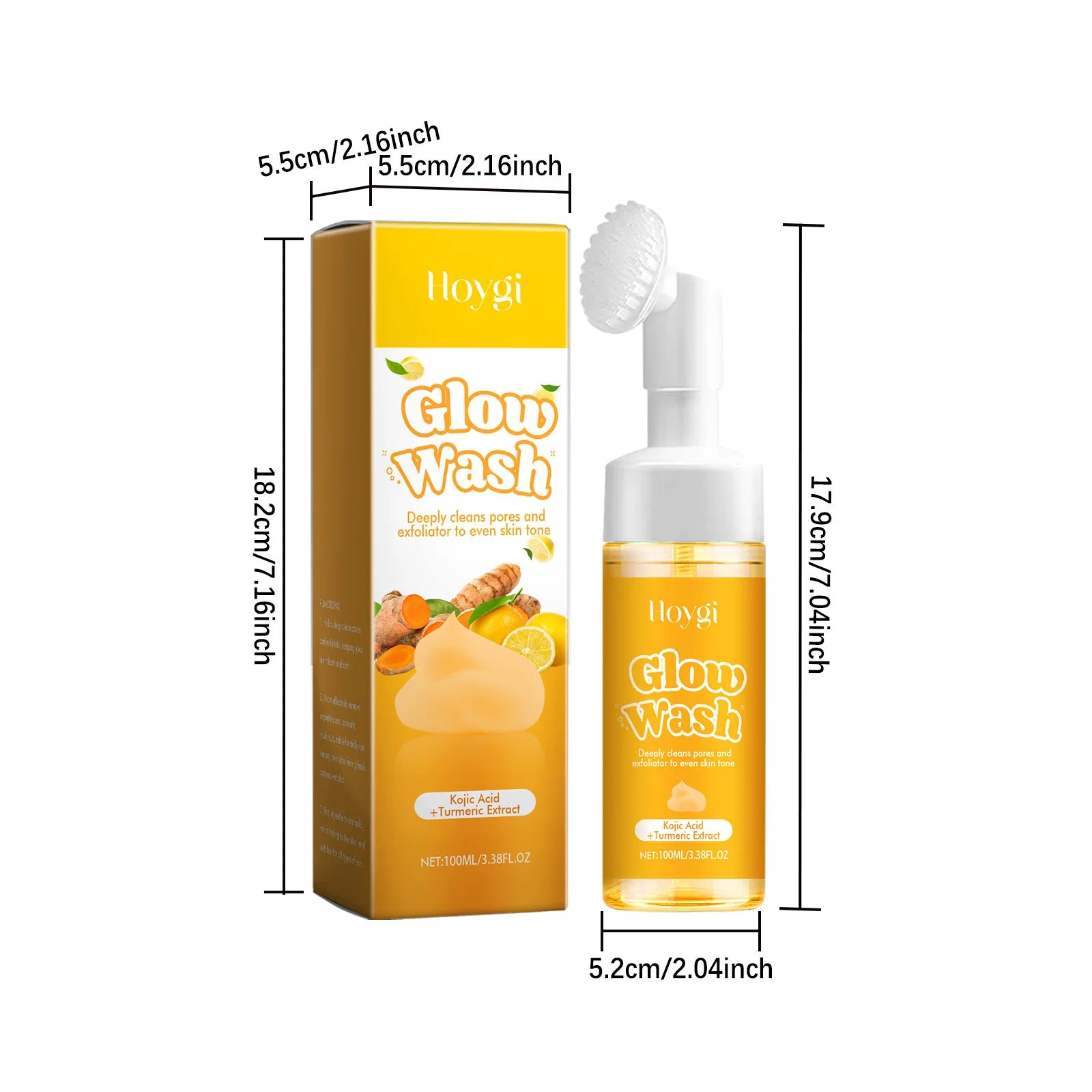 Hoygi Turmeric Glow Cleanser 100ml