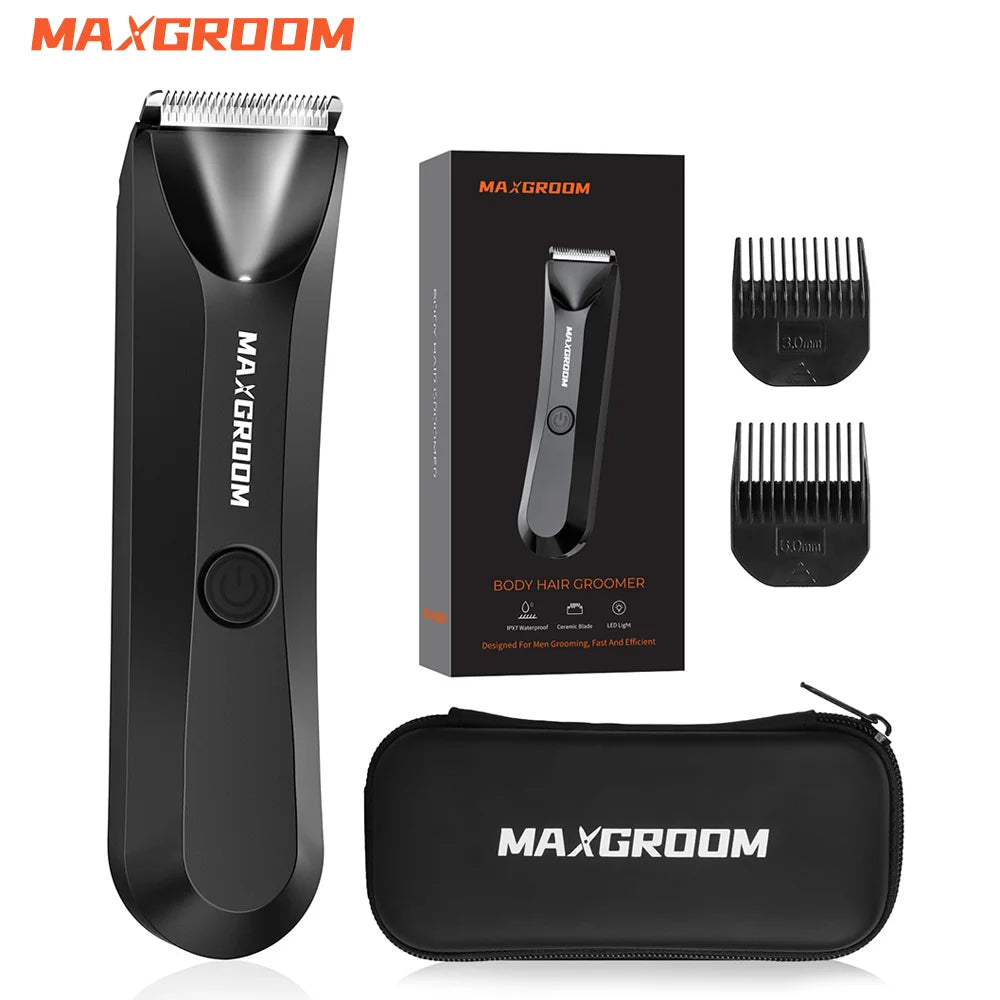 MAXGROOM Electric Ball & Body Hair Trimmer