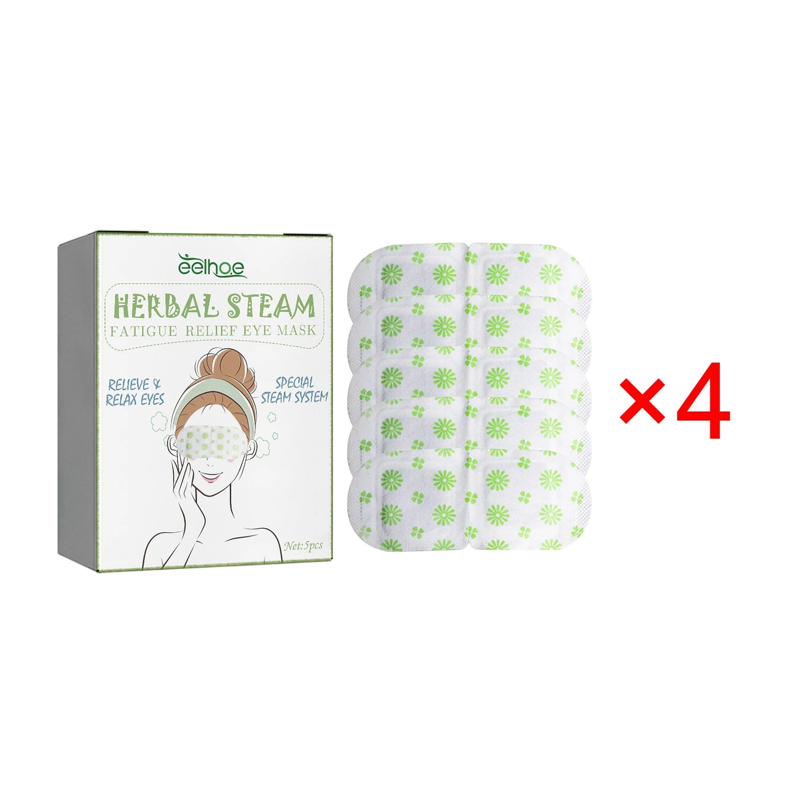 Eelhoe Herbal Steam Eye Mask