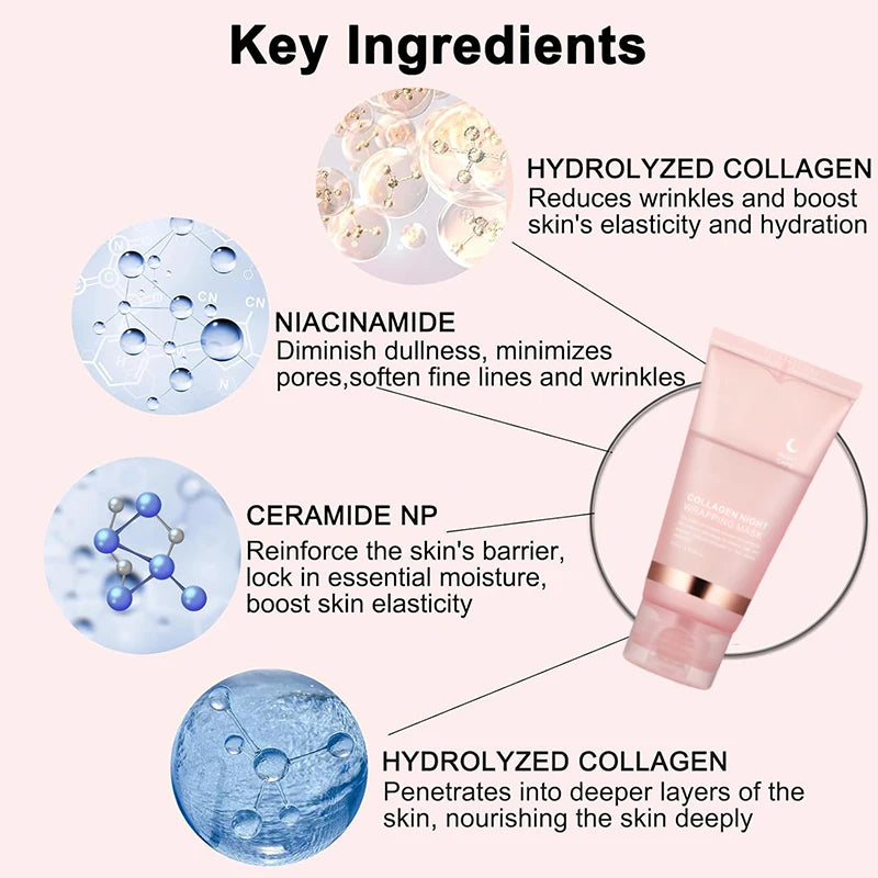 5PC Koreanische Collagen Peel-Off-Gesichtsmaske