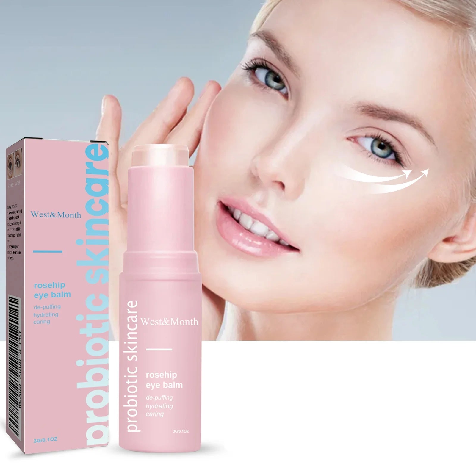 Rosehip Eye Balm Stick – Brightening Care