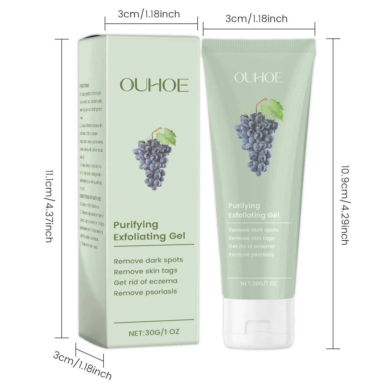 Ouhoe Exfoliating Face Gel 30g