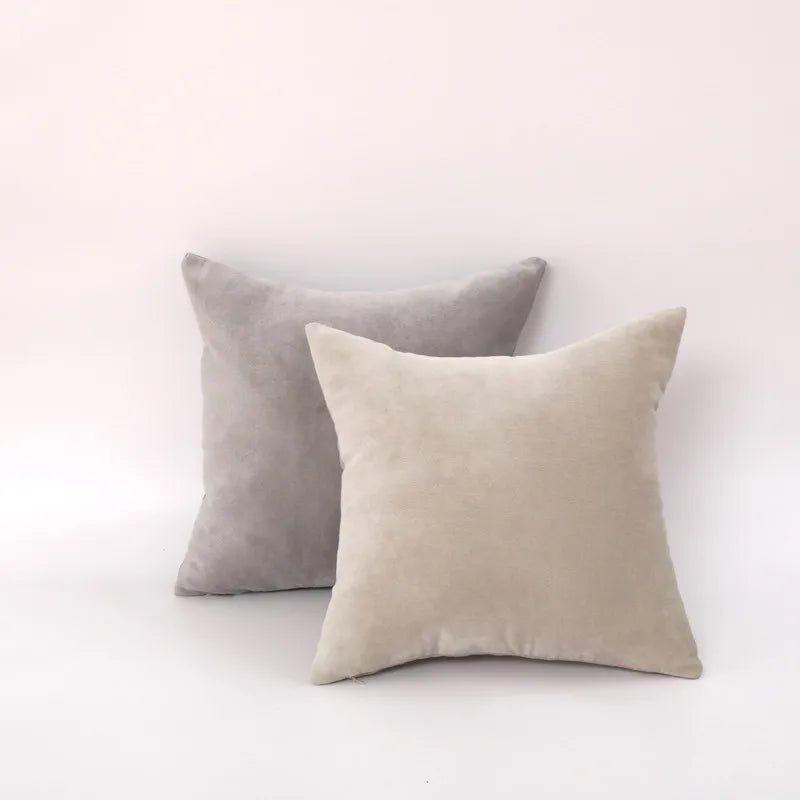 Velvet Throw Pillow Covers – 2 Pack