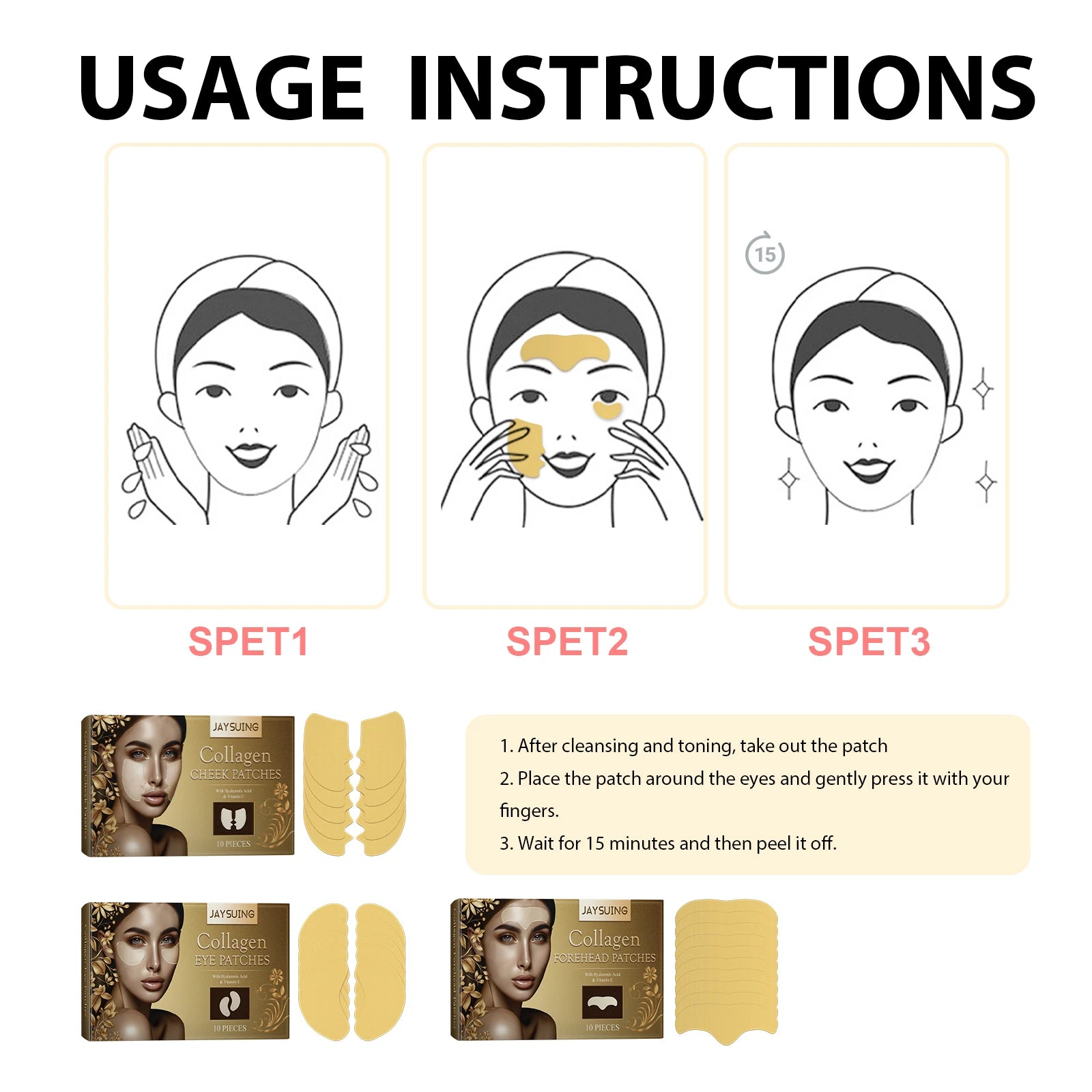 Collagen Wrinkle Patches Treatment