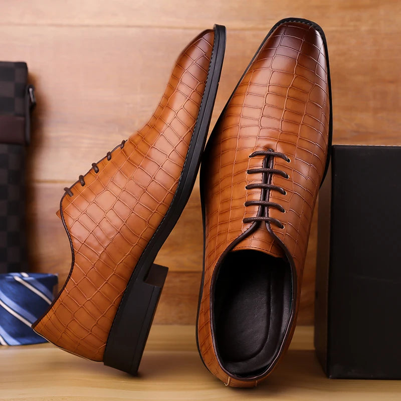 Men's Casual Business Leather Oxfords