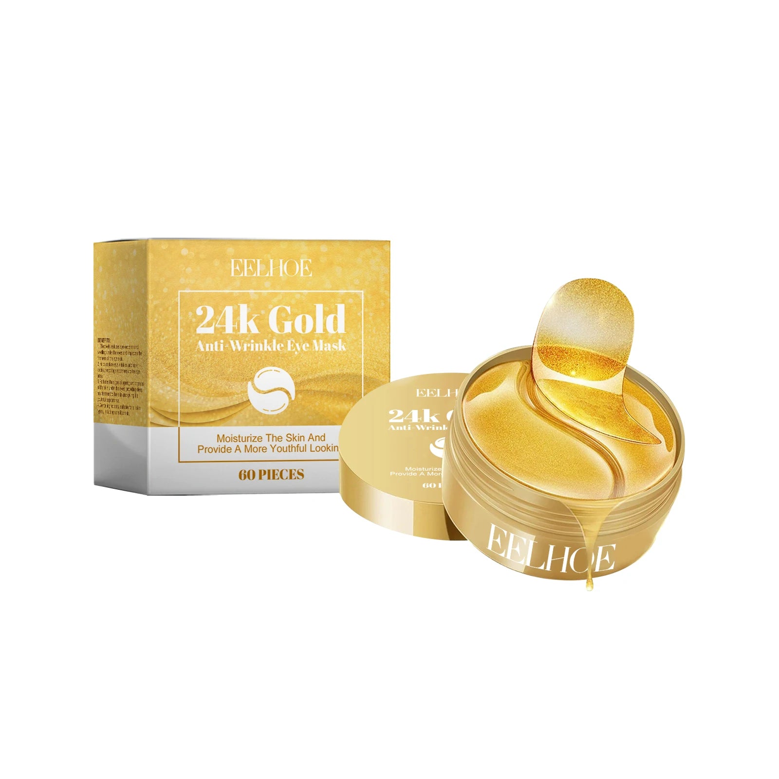 24K Gold Eye Mask – Brightening Care